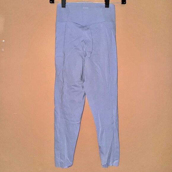 OYSHO Comfortlux Rib High Rise Leggings Periwinkle XS - Picture 1 of 8